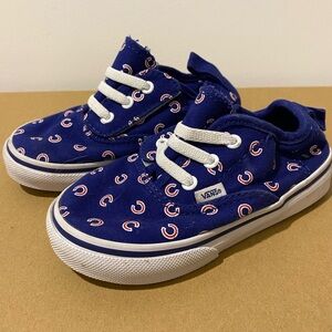 Chicago Cubs Vans Sneakers